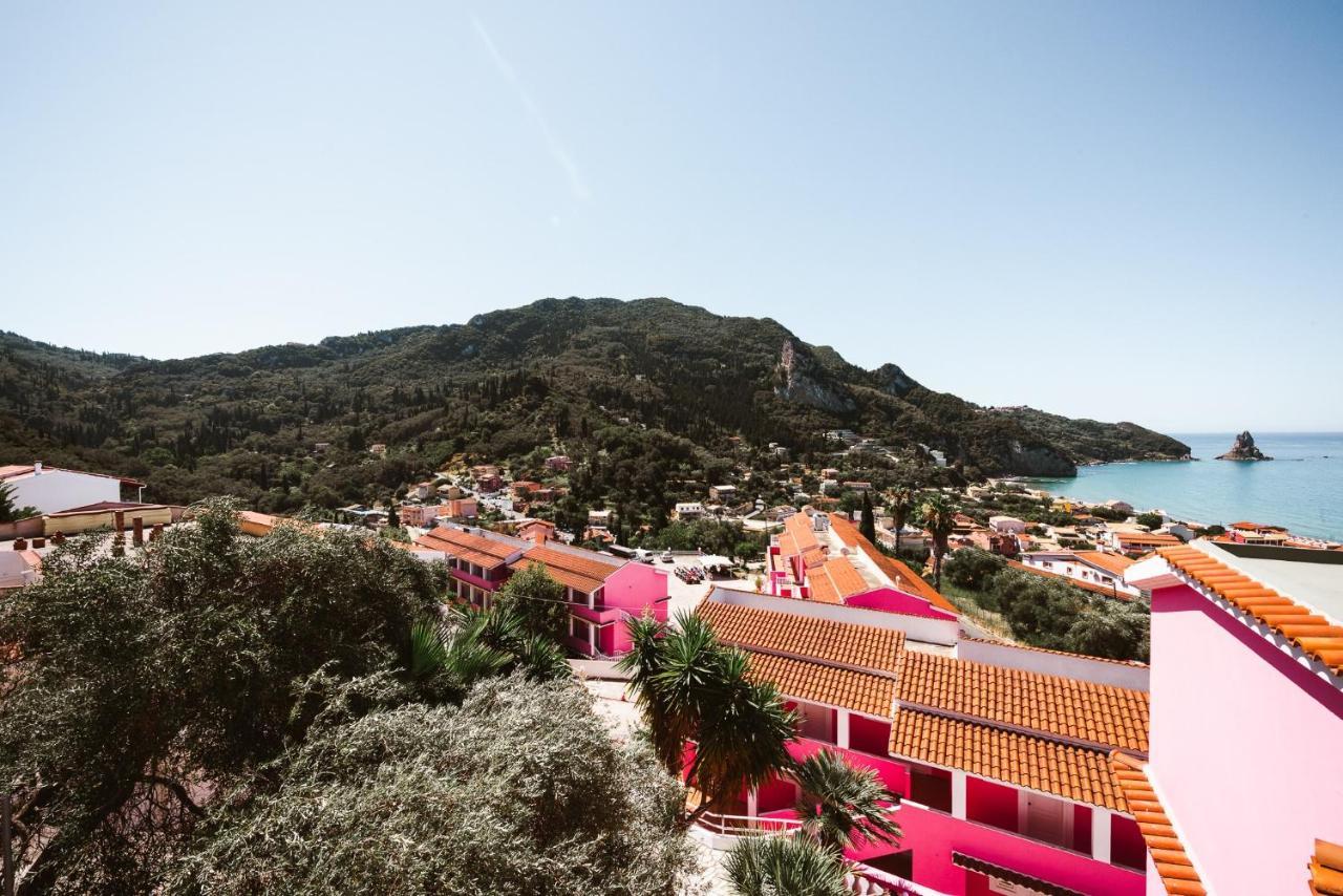 Pink Palace Beach Resort Agios Gordios  Ngoại thất bức ảnh