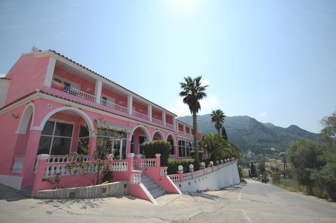 Pink Palace Beach Resort Agios Gordios  Ngoại thất bức ảnh